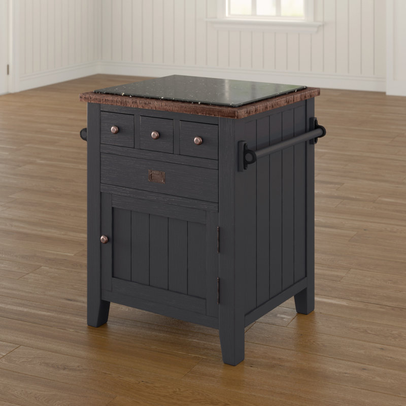 Sommerallee Kücheninsel mit Granitplatte & Bewertungen | Wayfair.de